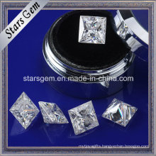 Forever Brilliant Princess Cut Moissanite Jewelry Making